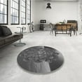 thumbnail image 4 of Ahgly Company Machine Washable Indoor Square Transitional Gray Area Rugs, 7' Square, 4 of 7