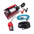 thumbnail image 3 of Fengbin Electric Fuel Pump Diesel Transfer Pump Kit Self Priming Automatic Shut Off Nozzle Hose Portable Pump Accessories Suitable for Vehicle Refueling Farm Equipment Supply 24V, 3 of 10