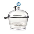 thumbnail image 4 of Dryer Glassware High Temperature Resistance Vacuum Desiccator Jar 250mm, 4 of 9
