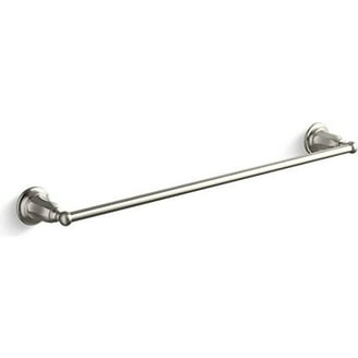 Gatco Channel Satin Nickel Wall Mount Single Towel Ring 4692 At