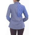 thumbnail image 2 of Chemise Décontractée pour Femmes Bleue, 2 of 3