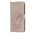 thumbnail image 1 of TECH CIRCLE iPhone 12 pro max case,  Embossed Wallet Card Cash Slots PU Premium Leather Magnetic Flip Kickstand Shockproof Ultra-Slim Cover for iPhone12 pro max 6.7 inch,Rosegold, 1 of 8
