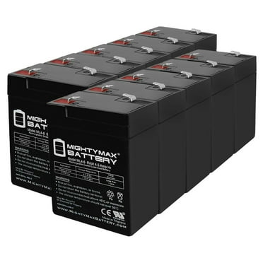 6V 4.5AH Replacement Battery for Sonnenschein 1000010145 - 10 Pack