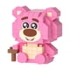 thumbnail image 3 of Juguetes De Partículas Sanrio Pequeños Ensamblados Building Block Ins Style Sanrio Anime Figura Modelo para Niñas (Oso Fresa), 3 of 6