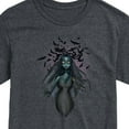 thumbnail image 3 of Corpse Bride - Crows Flying Over Zombie Bride - Men's Short Sleeve Graphic T-Shirt, 3 of 5