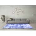 thumbnail image 3 of Ahgly Company Indoor Rectangle Abstract Blue Modern Area Rugs, 8' x 10', 3 of 4