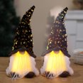 thumbnail image 4 of RnemiTe-amo Christmas Decorations Gnomes Plush Doll,Handmade Christmas Valentine Tomte Swedish Scandinavian Figurine Nordic Gnomes Plush Christmas Elf Doll Xmas Ornaments for Home Decor, 4 of 5