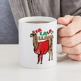 thumbnail image 4 of CafePress - Fa La La Llama - 11 oz Ceramic Mug - Novelty Coffee Tea Cup, 4 of 4