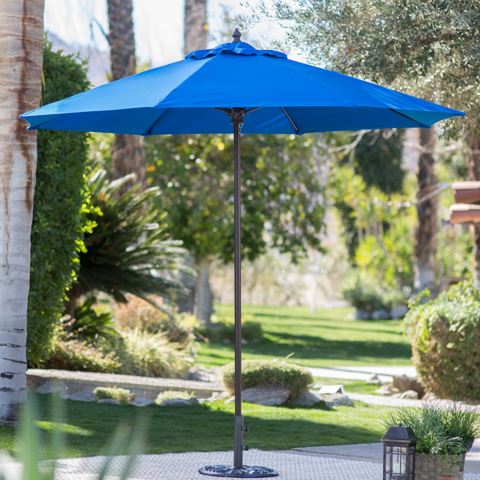 heavy duty wind resistant patio umbrella