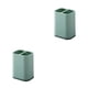 thumbnail image 4 of Injueey Caja de soporte de almacenamiento de palillos, rejillas dobles, cucharas, espátula, organizador, drenaje Simple para baño, cocina, comedor, Verde 2piezas Injueey CBP185433, 4 of 6