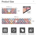 thumbnail image 3 of Yayeee Faucet Mat for Kitchen Sink 14.7" Diatomite Long Splash Guard Pad, Pink Shimmering Pattern, 3 of 7