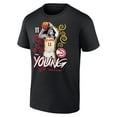 thumbnail image 2 of Men's Trae Young Black Atlanta Hawks Competitor T-Shirt, 2 of 3