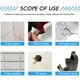 thumbnail image 4 of Kit de reparación de tinas y azulejos blancos para raspaduras y rayones | Reparación de bañeras, lavabos e inodoros de acrílico, fibra de vidrio y porcelana | Acrílico epoxi impermeable con acabado, 4 of 6