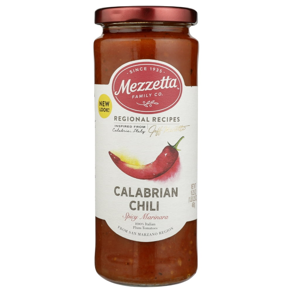 Mezzetta Marinara Calabrian Chili And Garlic, 16.25 Oz