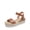 BROWN, variant on Women's Platform Espadrilles Wedge Sandals, Comfortable Open Toe One Band Sandals for Women Dressy Casual Summer