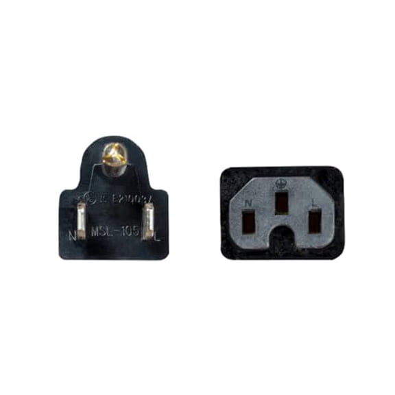 RiteAV - Gas Range Power Cord for Wolf GR304, Black (15 Feet)
