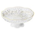 thumbnail image 1 of Frutero con pedestal, cesta de frutas con patas, práctica bandeja de almacenamiento, decoración elegante para Blanco, 1 of 9