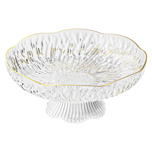 Frutero con pedestal, cesta de frutas con patas, práctica bandeja de almacenamiento, decoración elegante para Blanco