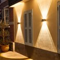 thumbnail image 4 of Bewildely Luz de pared de paisaje solar, lámpara impermeable, lavadora creativa, Sensor de foco, decoración fuerte para patio, inteligente Iluminación y accesorios 6LED Bewildely HA073237-02, 4 of 6