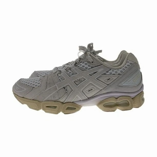 Asics Gel-Nimbus 9 Sneakers 9.5US -Cut White Athletic Shoes