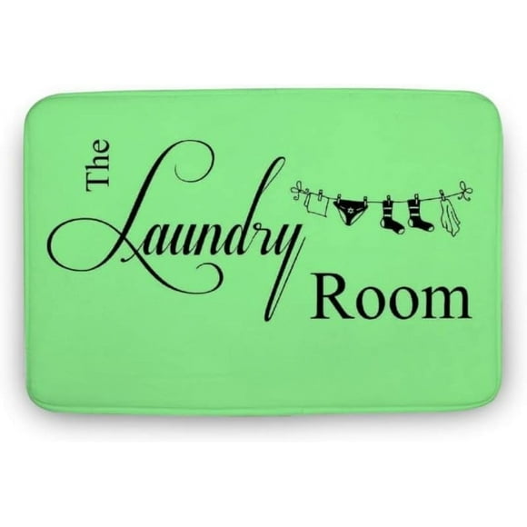 Laundry Mats for Laundry Room Welcome Mat Porch Funny Doormat Home Decor Bath Doormat Indoor Door Rug Non Slip Rugs for Entryway Patio Kitchen Decoration 20x32 Inch