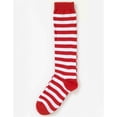 thumbnail image 2 of Childrens Red/White Striped Socks, 2 of 2