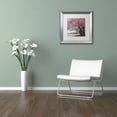 thumbnail image 3 of Trademark Fine Art "Tidal Basin Blossoms" Canvas Art by CATeyes, White Matte, Silver Frame, 3 of 4