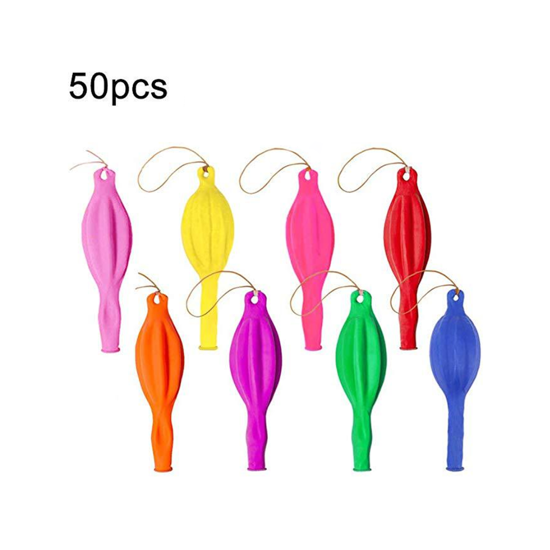 Coain Punch Balloons Assorted Color Heavy Duty Party Favors, Bounce