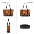 thumbnail image 6 of FORMRS Canvas Laptop Tote Bag for Women with 15.6" Computer Compartments Shoulder Handbag, Fall Pattern, 6 of 7