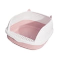 thumbnail image 4 of Caja de arena para gatos, orinal para mascotas, marco desmontable, arenero duradero, bandeja para arena para mascotas, orinal para gatos, inodoro para, 4 of 8