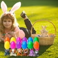 thumbnail image 4 of Filled Easter Eggs With Animal Toys Easter Eggs With Toys Basket Stuffers Fillers Classroom Prize Supplies Toy for Kids Easter Theme Party Favor, 4 of 7