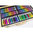 thumbnail image 4 of RUseeN 162 PCS Art Supplies, Drawing Art Kit for Kids Adults Art Set, Markers, Oil Pastels, Crayons, Colored Pencils, Watercolor Pens Gift for Girls Boys Artist, Wooden Case, 4 of 7