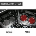 thumbnail image 5 of Car Cup Holder Coaster,2 Pack Fashion Anti-Slip Shockproof Universal Vehicle Cup Holders Coasters Insert Bling Crystal Rhinestone Auto Automotive Interior Accessories for Women (2 pcs), 5 of 6