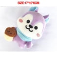 thumbnail image 1 of KPOP BTS JHOPE BT21 INSIDE MANG Muñeca Peluche Llavero Lindo Ardilla Muñeca Bolsa Colgante Llaveros, 1 of 4