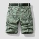 thumbnail image 3 of Mens Cargo Shorts Multi-Bolsillo Relajado Ajuste 97% Algodón 3% Spandex, Pantalones de Playa Casuales para Ropa de Dormir, Al Aire Libre Y Verano, 3 of 3