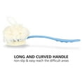 thumbnail image 5 of Shower Body Brush with Bristles and Loofah, Body Scrubber with Long Handle Back Scrubber for Shower Bath Sponge Shower Brush for Men and Women Massage Body Brush for Skin Exfoliating (Blue&Pink), 5 of 8