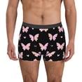 thumbnail image 1 of Fotbe Gradient Butterfly Calzoncillos Tipo Boxer con Bolsa de Soporte Total para Hombre, X-Temp Fresco, Transpirable y de Secado Rápido-XX-Large, 1 of 5