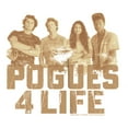 thumbnail image 2 of Men's Outer Banks Pogues 4 Life Sweatshirt White 3X Large, 2 of 4