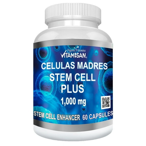 Celulas Madres AFA Stem Cell Blue Green Algae 1000 mg 60 Capsules