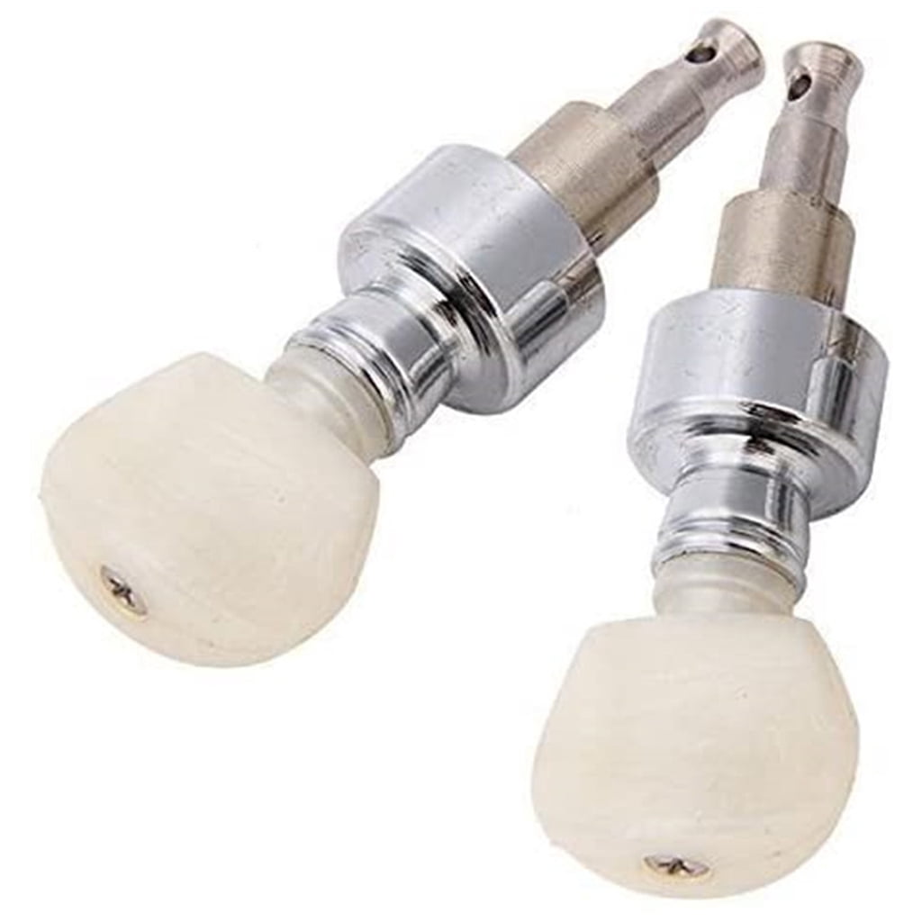 Apooke 5pcs 5 String Banjo Replacement Peg/Key Pearled Machine Head Square Button Tuning Tuner Machine Heads