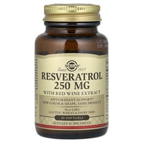 Solgar Resveratrol 250 mg  - 30 Softgels