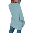 thumbnail image 3 of Oversized Open Front Female Casual Loose Knit Cardigan, 3 of 3