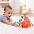 thumbnail image 2 of Melissa & Doug Ocean Tummy Time Triangle Infant Baby Toy, Soft Sensory Toy with Textures, Mirror, Floor Toy for Newborns to Ages 6 Months, 2 of 5