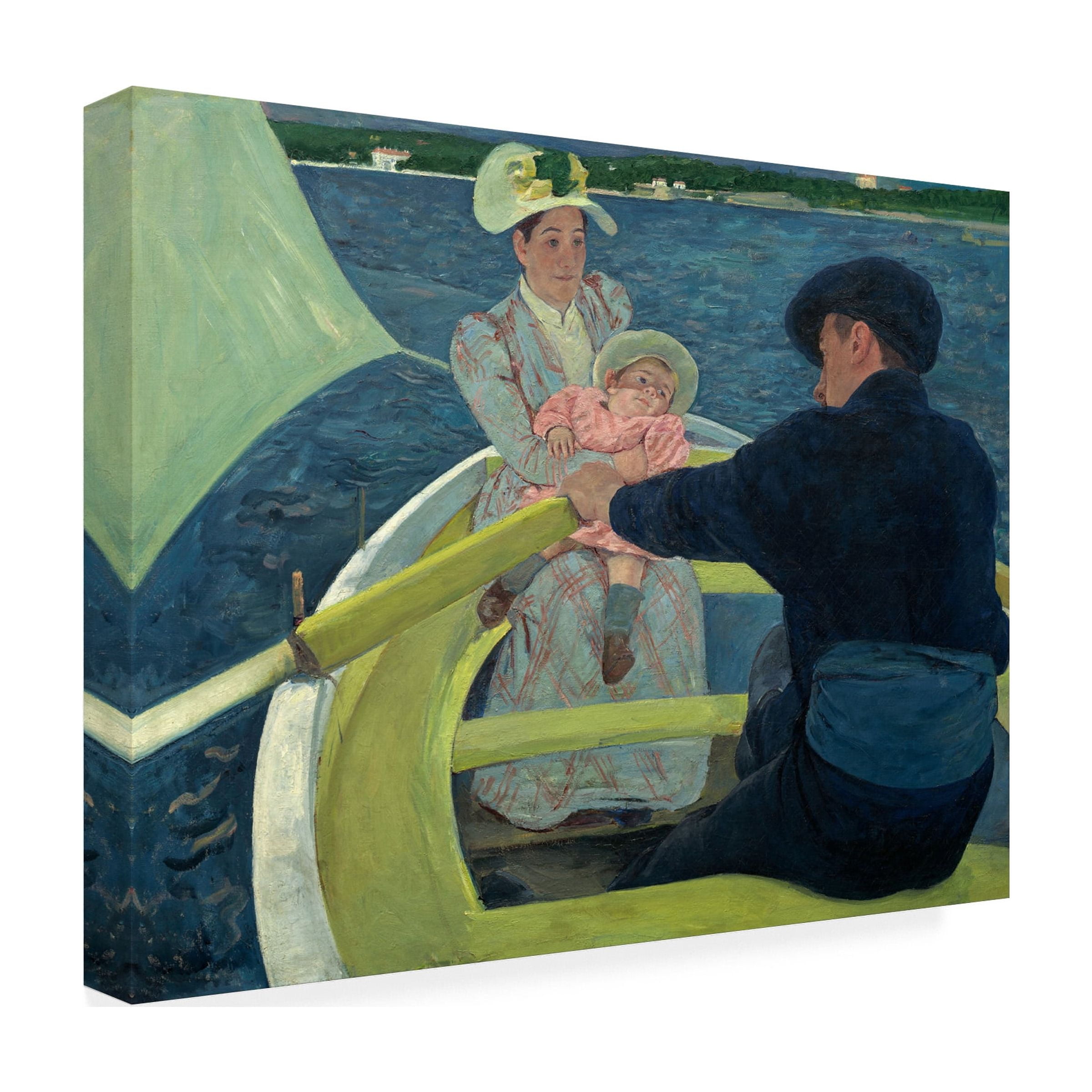 Mary Cassatt 'The Boating Party 1893-94' Canvas Art