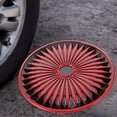 thumbnail image 4 of HEALEEP 1Pack Car Wheel Hub Cover Multi Color Round Modification Design for Vehicle Wheel Rims 12-inch, 4 of 8