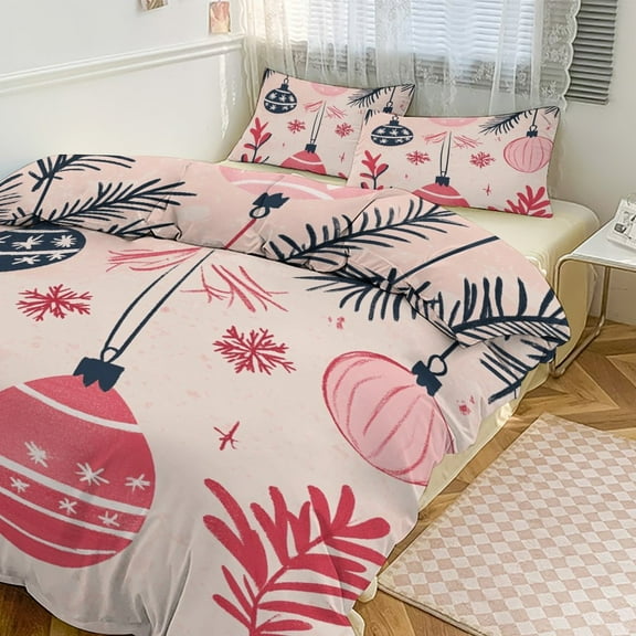 Christmas Tree (38) 3D Duvet Cover Set Quilt Cover Theme of for Bedroom Decoration