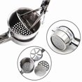 thumbnail image 4 of In 1 Stainless Steel Mash Potato Ricer Masher Fruit Press Professional Kitchen Appliances, 4 of 5