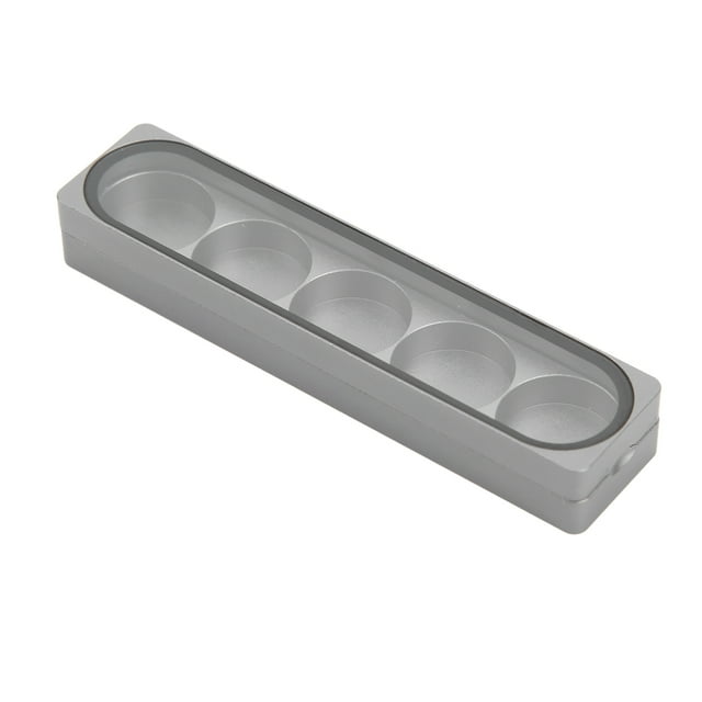 Boîte de Stockage de Pointe de Cue, Conteneur de Pointe de Résistance d'Usure d'Aspiration Magnétique de Taille Modérée pour le Billard 2 Trous, 3 Trous, 5 Trous