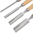 4PCS Semi-Circular Woodworking Chisel Set - Chrome Vanadium Steel ...