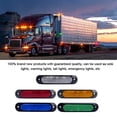 thumbnail image 2 of 27 Side Marker Indicator Reflective Warning Waterproof for Car Truck Trailer RV Boat Bus 10-30V, 2 of 5
